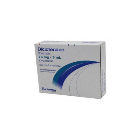 DICLOFENACO 2 AMP 75MG/3 ML