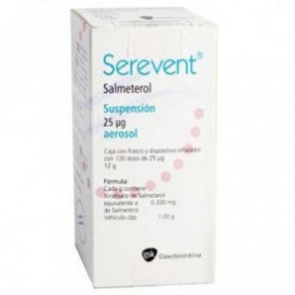 SEREVENT 25MCG AER 120DOSIS