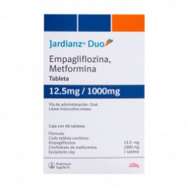 JARDIANZ DUO 12.5/1000MG 60 TAB