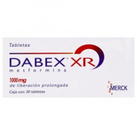 DABEX XR 1000MG LP 30 TAB