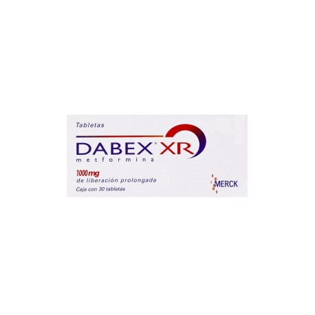 DABEX XR 1000MG LP 30 TAB