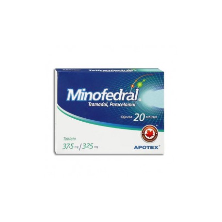 MINOFEDRAL 20 TAB 37.5/325 MG