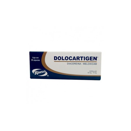 DOLOCARTIGEN 50/15MG 30 CAP
