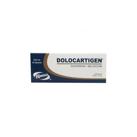 DOLOCARTIGEN 50/15MG 20 CAP