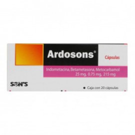 ARDOSONS 25/0.75/215MG 20