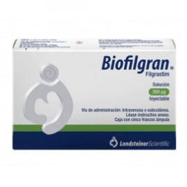 (R) BIOFILGRAN (FILGRASTIM) 300 MCG 5 FRASCOS ÁMPULA SOL INY LAB LANDSTEINER