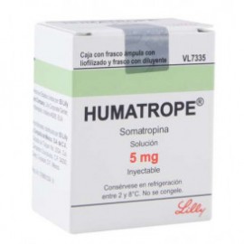 (R) HUMATROPE (SOMATROPINA) 5 MG SOL INY 1 FAM LAB ELI LILLY