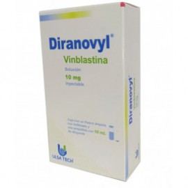 DIRANOVYL VINBLASTINA 10 MG 1 FA CON LIOFILIZADO Y AMP 10 ML