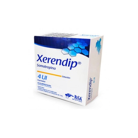 (R)XERENDIP (SOMATROPINA) 4UI  SOL