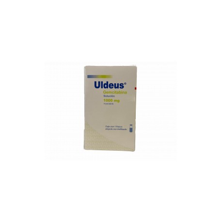 ULDEUS (GEMCITABINA) 1 G SOL INY 1 FAM LIOFILIZADO ULSA TECH