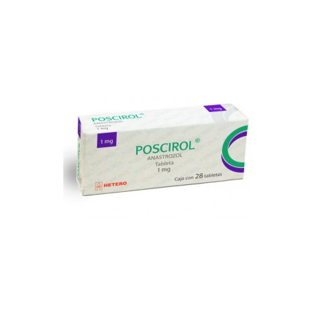 POSCIROL (ANASTROZOL) 1 MG 28 TAB LAB AMAROX HETERO