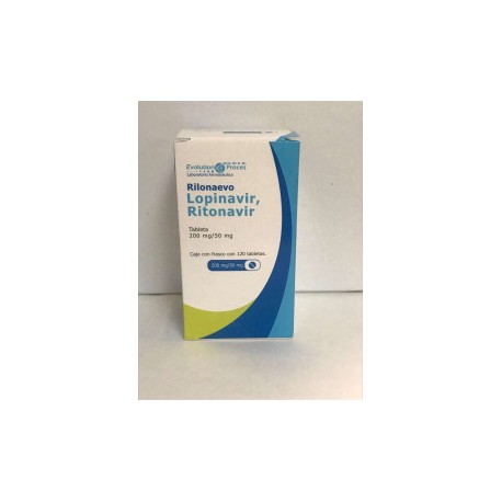 RILONAEVO LOPINAVIR/RITONAVIR 200 MG/50MG C120 TABLETAS