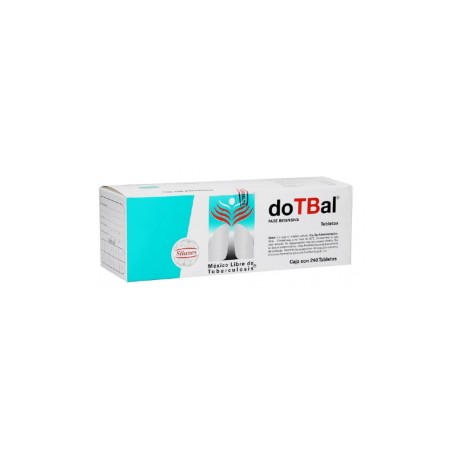 DOTBAL (ISONIAZIDA,ETAMBUTOL,RIFAMPICINA,PIRAZINAMIDA) 75 / 300 / 150 / 400 MG CAJA CON...