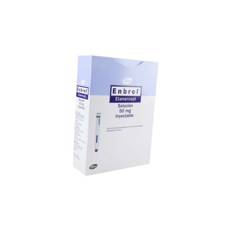 ENBREL (ETANERCEPT) 50 MG 2 PLUM PRELL LAB PFIZER
