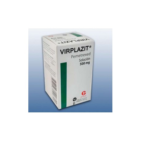 VIRPLAZIT (PEMETREXED) 500 MG SOL INY 1 FAM LIOFILIZADO LAB GLENMARK