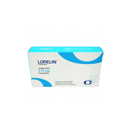 LORELIN (LEUPRORELINA) 3.75 MG 1 FAM Y DILUYENTE 2 ML LAB CRYOPHARMA