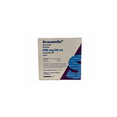 ARASAMILA(R)  (RITUXIMAB) 500 MG / 50 ML 1 FAM LAB SANDOZ