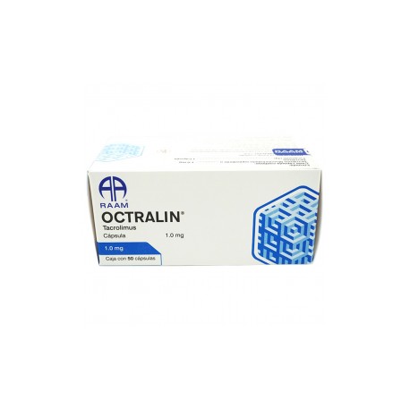 OCTRALIN (TACROLIMUS) 1 MG 50 CAP LAB RAAM