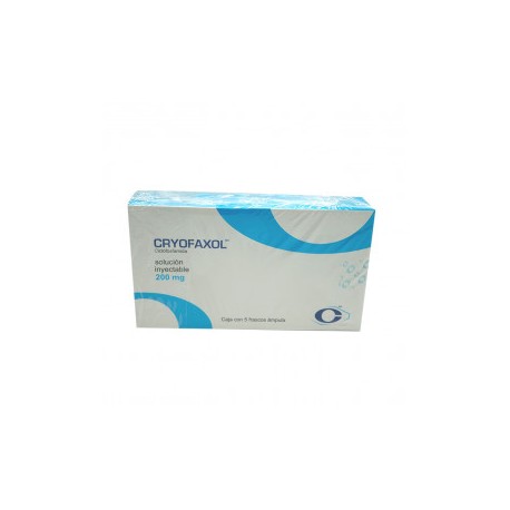 CICLOFOSFAMIDA (CRYOFAXOL)  200 MG 5 FRASCOS ÁMPULA LAB CRYOPHARMA