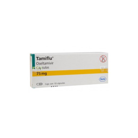 TAMIFLU (OSELTAMIVIR) 75 MG CAJA CON 10 CÁPSULAS LAB ROCHE