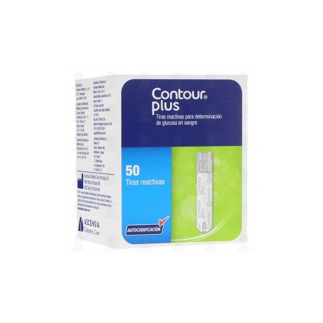 CONTOUR PLUS TIRAS REACTIVAS C50 PZA