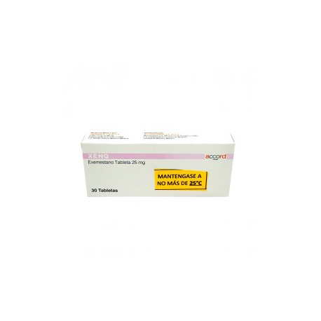 XENQ (EXEMESTANO) 25 MG 30 TAB
