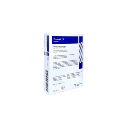 FRESOFOL 1% (PROPOFOL) 200 MG / 20 ML 5 AMP LAB FRESENIUS KABI