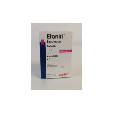 ETONIRI (IRINOTECAN) 100 MG / 5 ML SOL INY LAB SANFER