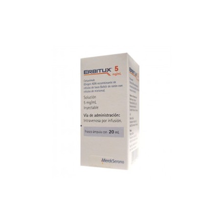 ERBITUX 5MG ML SOL INY 20 ML