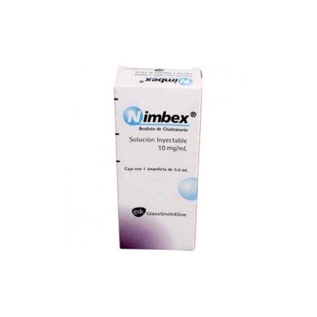 (R) NIMBEX 10MG INY 5ML AMP C1