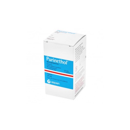 PURINETHOL [MERCAPTOPURINA] 50MG C/25