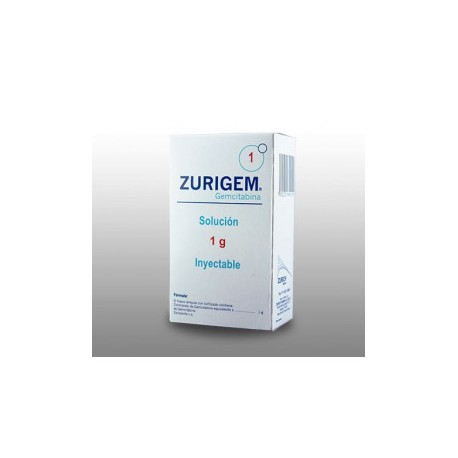 ZURIGEM (GEMCITABINA) 1 G SOL INY LAB ZURICH