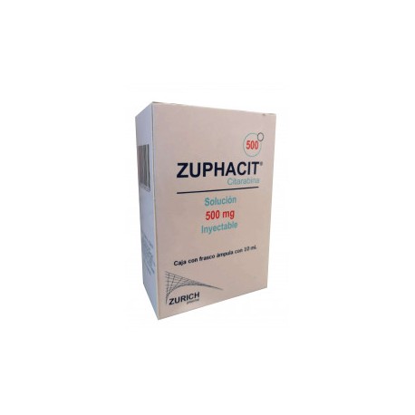 ZUPHACIT CITARABINA 500MG INYECTABLE 10ML