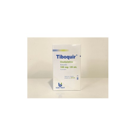 TIBOQUIR (OXALIPLATINO) 100 MG / 20 ML 1 FAM LAB ULSA TECH