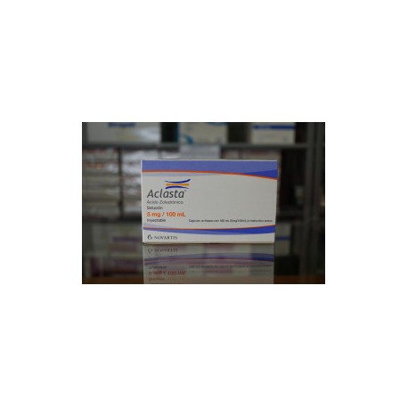 ACLASTA (ÁCIDO ZOLEDRÓNICO) 5 MG / 100 ML 1 FAM CON 100 ML LAB NOVARTIS