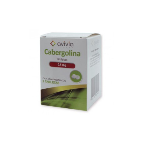 CABERGOLINA 2 TAB 0.5 MG