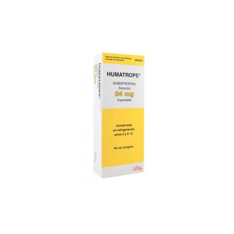 (R) HUMATROPE (SOMATROPINA) 72 UI 24MG SOL INY 1 CART LAB ELI LILLY