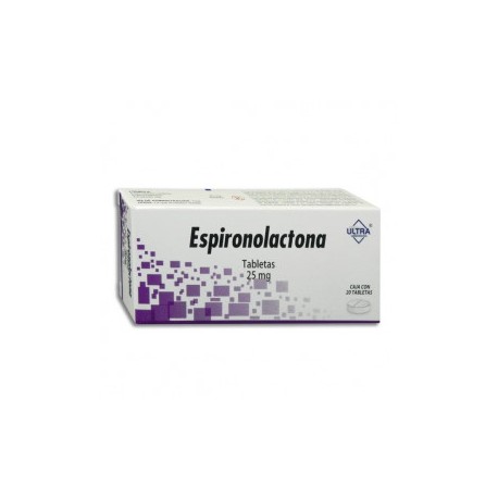 (GI) ESPIRONOLACTONA 25 MG 20 TAB