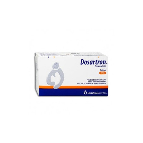 DOSARTRON (ONDASETRÓN) 8 MG CAJA CON 10 TABLETAS LAB LANDSTEINER