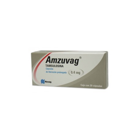 AMZUVAG 20 CAPS 0.4 MG