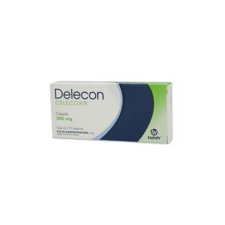 DELECON 10 CAPS 200 MG