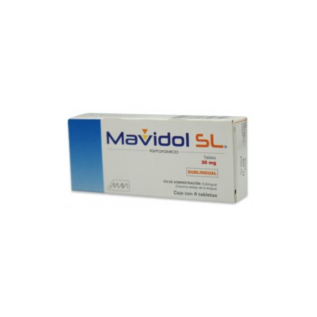 MAVIDOL SL SUBLINGUAL 4 TAB 30 MG
