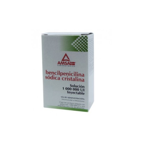 BENCILPENICILINA 1 FA 1,000,000U/2 ML