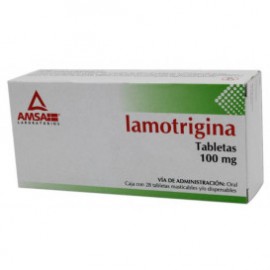 LAMOTRIGINA 28 TAB 100 MG