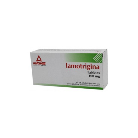 LAMOTRIGINA 28 TAB 100 MG