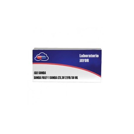 (GI) SONDA FOLEY 1 SONDA LTX,3V 22FR/30 ML