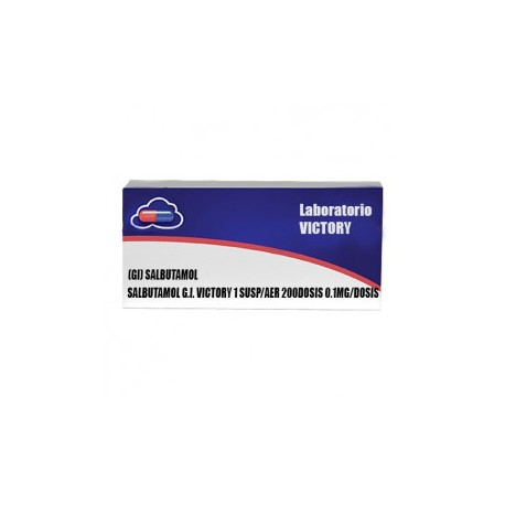 (GI) SALBUTAMOL - SALBUTAMOL G.I. VICTORY 1 SUSP/AER 200DOSIS 0.1MG/DOSIS