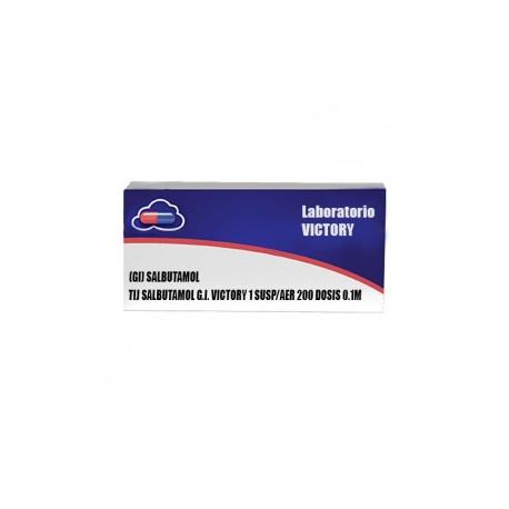 (GI) SALBUTAMOL - TIJ SALBUTAMOL G.I. VICTORY 1 SUSP/AER 200 DOSIS 0.1M