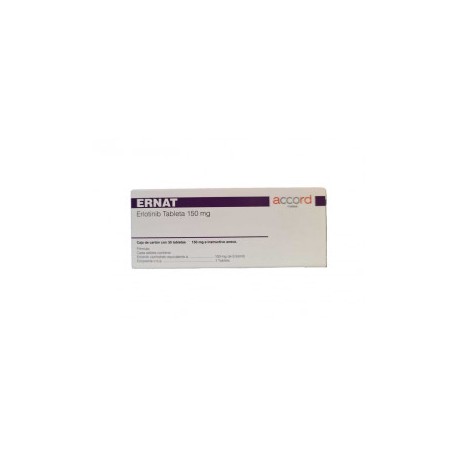 ERNAT (ERLOTINIB) 150 MG 30 TAB LAB ACCORD FARMA