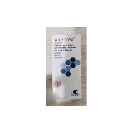 VIRAPREX [GANCICLOVIR] SOLUCION 500MG